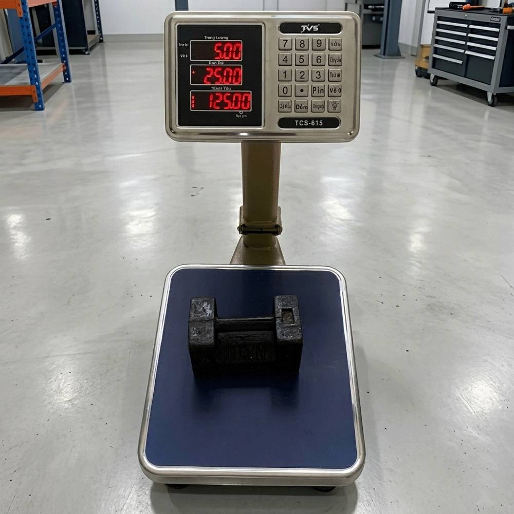 Cân Điện Tử Tính Tiền 60kg - Cân Bàn Cột